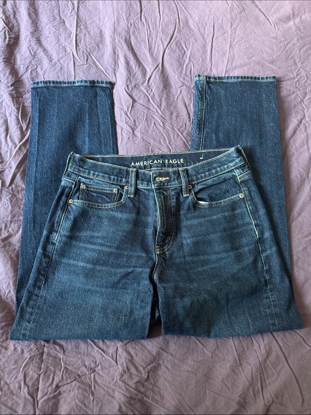American Eagle Outfitters Women’s Indigo Straight Jeans